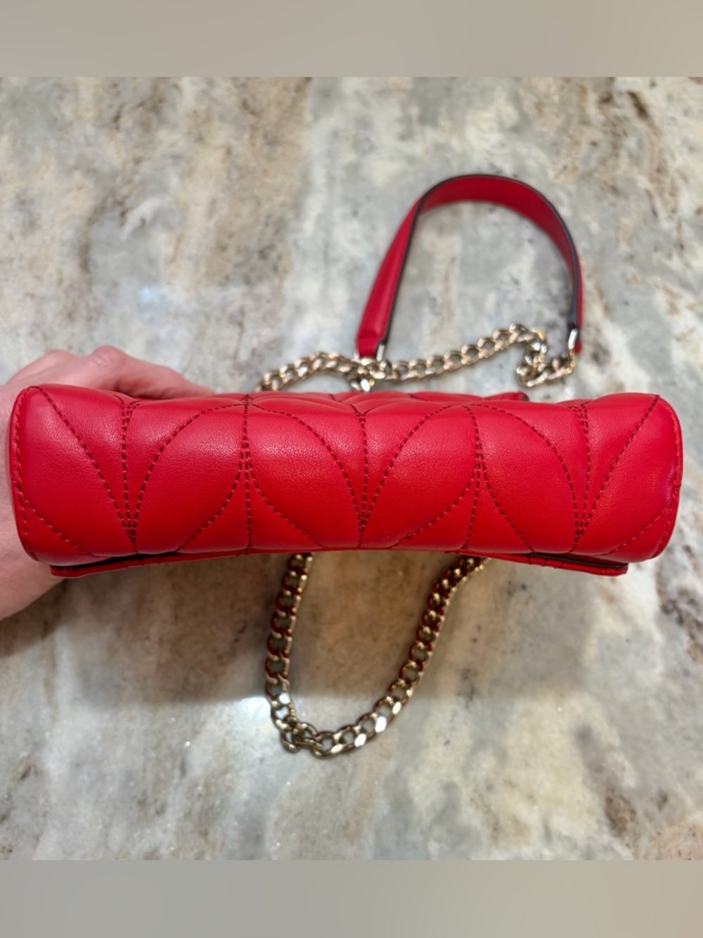 Kate Spade Briar Lane Quilted Emelyn Chain Shoulder Bag Crossbody - Picture 9 of 12